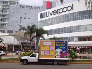 Vallas móviles Cancún